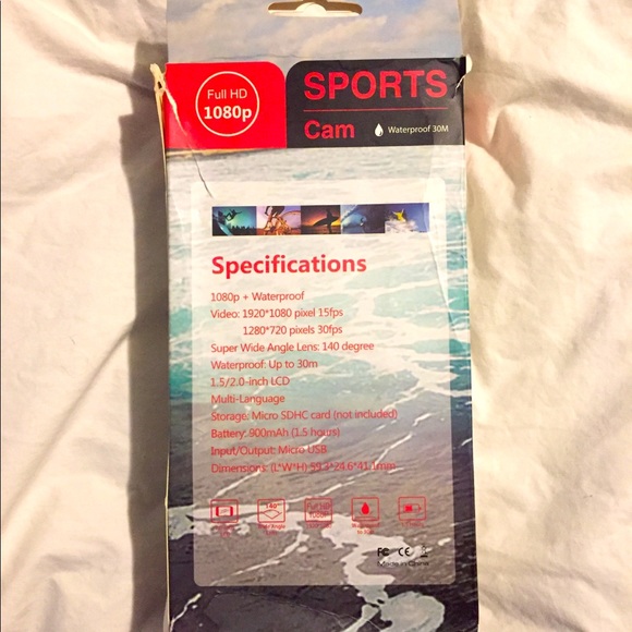 Sports Cam 1080p - Picture 2 of 2